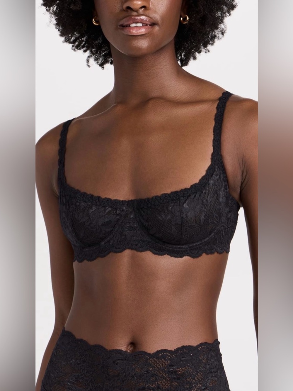 Cosabella Never Say Never lace balconette black 34D